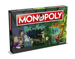 Gra Monopoly Rick i Morty Winning Moves