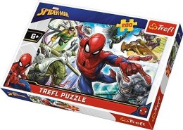 Puzzle 200 elementów Spiderman Urodzony bohater Trefl