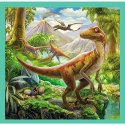 Puzzle 3w1 - Niezwykły świat dinozaurów Trefl