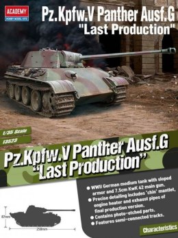 Model plastikowy Pz.Kpfw.V Pantera Ausf.G późna produkcja Academy