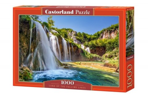 Puzzle 1000 elementów - Kraina Spadających Jezior Castor