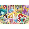 Puzzle 24 elementy Maxi - Księżniczki Disneya, Magia wspomnień Trefl