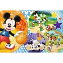 Puzzle 24 elementy Maxi - Mickey Mouse, Czas na sport! Trefl