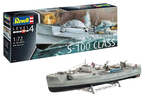 Model plastikowy Niemiecka szybka łódź atakująca Craft S-100 Class Revell