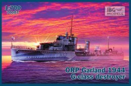 Model plastikowy ORP Garland 1944 G-class Niszczyciel Ibg