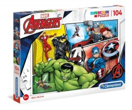 Puzzle 104 elementy The Avengers Clementoni