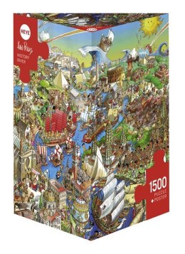 Puzzle 1500 elementów - Rzeka historii Heye