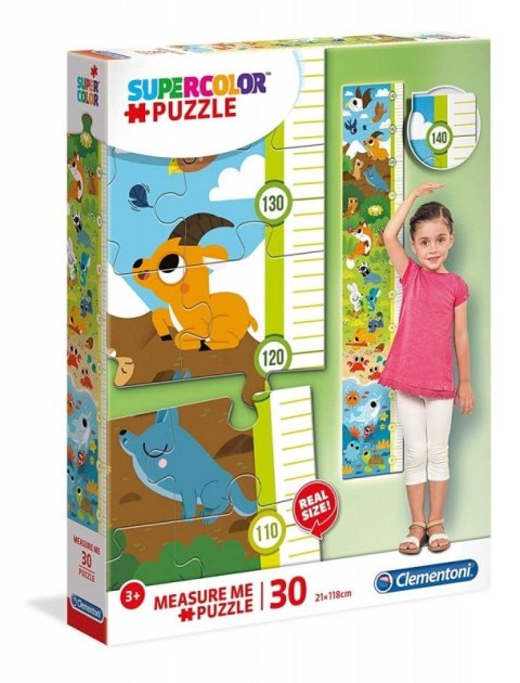 Puzzle 30 elementów Measure Me - Słodkie zwierzątka Clementoni