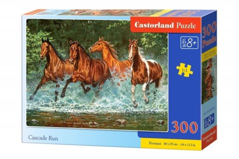 Puzzle 300 elementów - Cascade run Castor