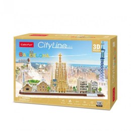 Puzzle 3D City Line Barcelona Cubic Fun