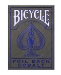 Karty Metalluxe niebieskie Bicycle