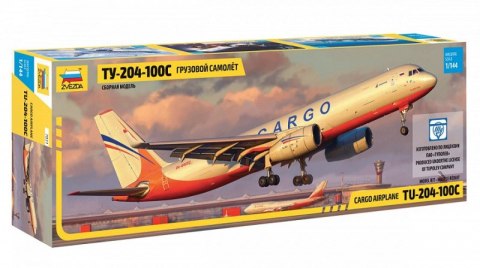 Model plastikowy Tupolev Tu204-100 Cargo Zvezda