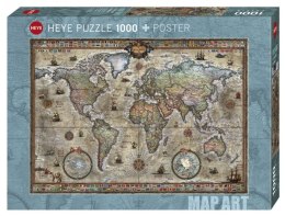 Puzzle 1000 elementów Retro World Heye