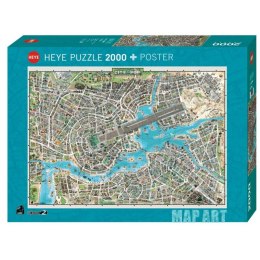 Puzzle 2000 elementów Miasto Pop Heye