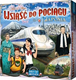 Gra Wsiąść do Pociagu: Kolekcja map 7 - Japonia i Włochy Rebel