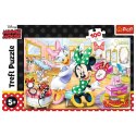 Puzzle 100 elementów Minnie w salonie kosmetycznym Trefl