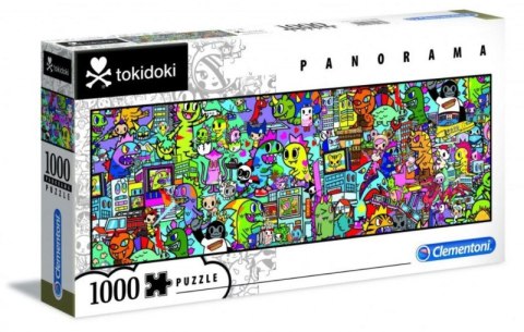 Puzzle 1000 elementów Panorama Collection Tokidoki Clementoni