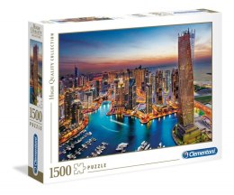 Puzzle 1500 elementów HQ Dubai Marina Clementoni