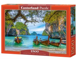 Puzzle 1500 elementów Tajlandia piękna zatoka Castor