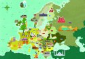 Puzzle 250 elementów Exploring Maps Great Places in Europe Clementoni