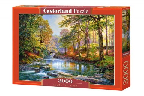 Puzzle 3000 elementów Wzdłuż rzeki Castor