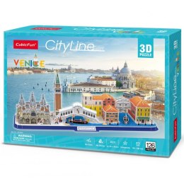 Puzzle 3D City Line Wenecja Cubic Fun