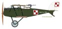 Model do sklejania Halberstadt CL.IV Polish-Russian War 1919 Mirage