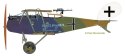 Model do sklejania Halberstadt CL.IV Polish-Russian War 1919 Mirage