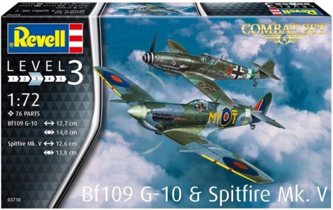 Zestaw do sklejania BF109G-10 & Spitfire MK.V Revell