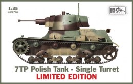 Model do sklejania IBG 7TP Polish Tank Single Turret Edycja limitowana Ibg