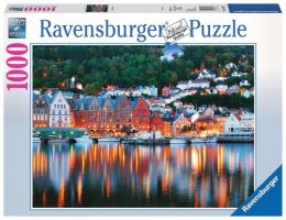 Puzzle 1000 elementów Bergen Norwegia Ravensburger Polska