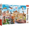 Puzzle 1000 elementów Funny Cities Dziki Rzym Trefl