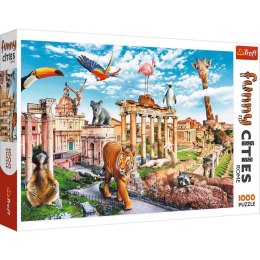 Puzzle 1000 elementów Funny Cities Dziki Rzym Trefl