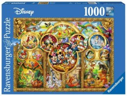 Puzzle 1000 elementów Najpiękniejsze momenty Disneya Ravensburger Polska