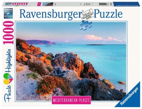 Puzzle 1000 elementów Śródziemnomorska Grecja Ravensburger Polska