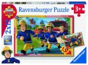 Puzzle 2x12 elementów Strażak Sam i jego drużyna Ravensburger Polska