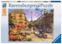 Puzzle 500 elementów Spacer po Paryżu Ravensburger Polska