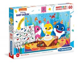 Puzzle 60 elementów Baby Shark Clementoni