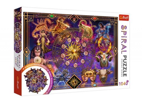 Puzzle Spiral Znaki zodiaku Trefl