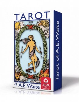 Karty Tarot A E Waite Pocket Tarot Blue Cartamundi