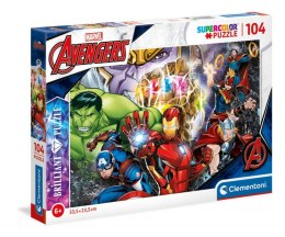Puzzle 104 elementy Marvel Clementoni