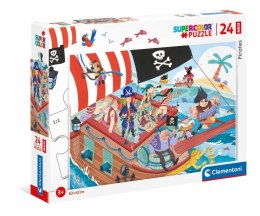 Puzzle 24 elementy Maxi Pirates Clementoni