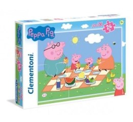 Puzzle 24 elementy Maxi Świnka Peppa Clementoni