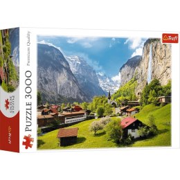 Puzzle 3000 elementów Lauterbrunnen Szwajcaria Trefl
