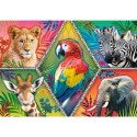 Puzzle 1000 elementów Egzotyczne zwierzęta Animal Planet Trefl