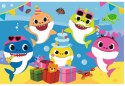 Puzzle 24 Maxi Wesołe Baby Shark Trefl