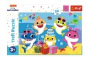 Puzzle 24 Maxi Wesołe Baby Shark Trefl