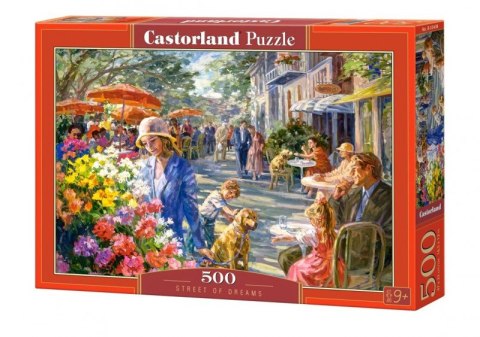 Puzzle 500 elementów Street of Dreams Castor