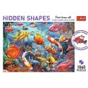 Puzzle Hidden Shapes Podwodne życie Trefl