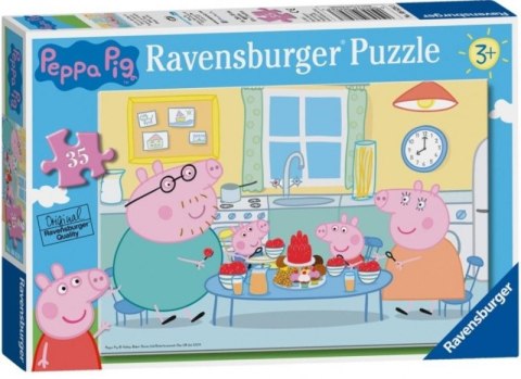 Puzzle 35 elementów Świnka Peppa Deser Ravensburger Polska